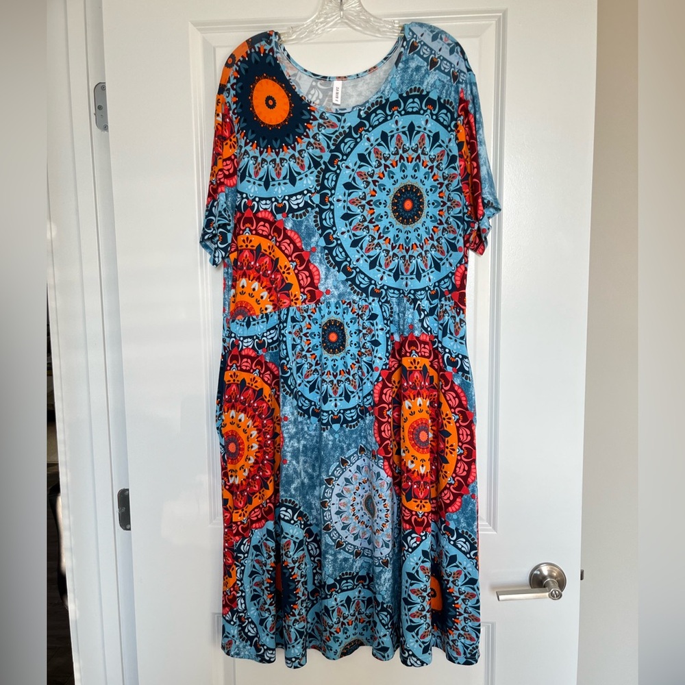DB Moon short sleeve dress with pockets